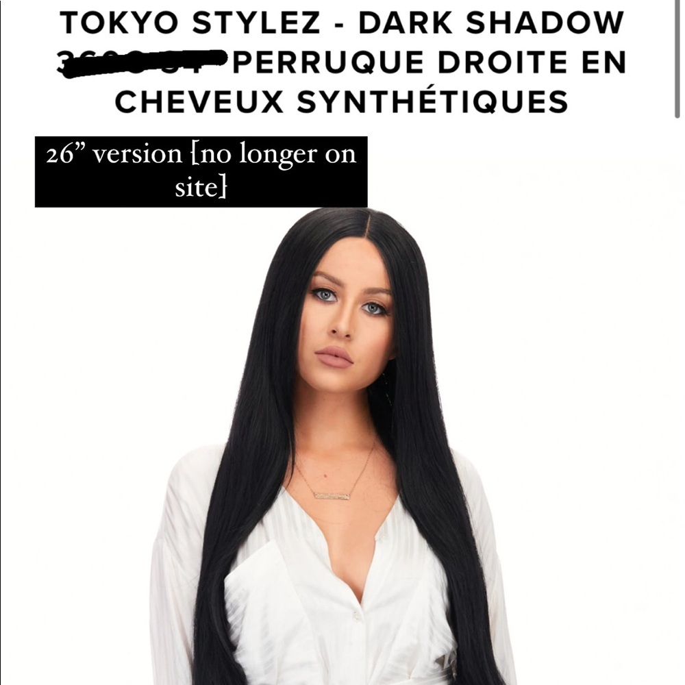 Bellami “Yazmin” Tokyo Stylez 26” Black Synthetic Wig